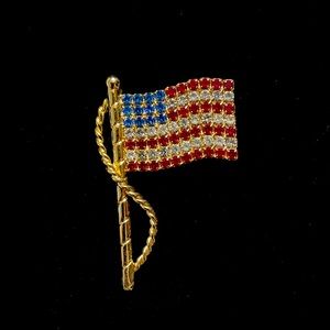 Fashion American Flag pin